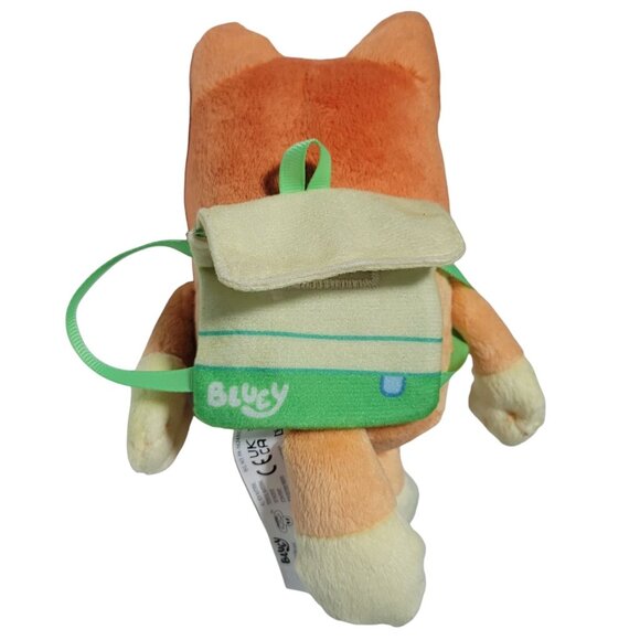 Disney Jr Bluey Friends School Time Bingo Backpack 7 in Plush Dog Stuffed Animal - Picture 2 of 4